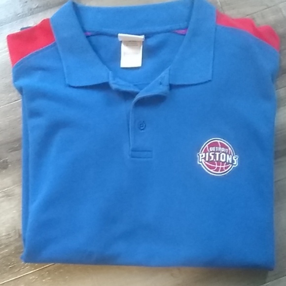 MENS DETROIT PISTONS POLO - Picture 7 of 8